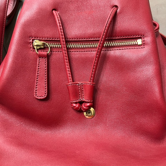 Coach 9858 Cherry Red Small Backpack Excellent Condition Vintage - Picture 5 of 8